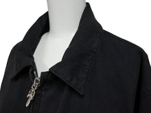 画像をギャラリービューアに読み込む, CHROME HEARTS クロムハーツ ダガーウォリングジャケット ブラック サイズM シルバ−925 美品 中古 4b007718