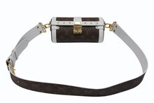 画像をギャラリービューアに読み込む, 極美品 LOUIS VUITTON ルイヴィトン パピヨントランク ショルダーバッグ M81485 モノグラムレザー ブラウン ホワイト ゴールド金具 中古 4b007721