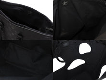 Load image into Gallery viewer, 新品同様 LOUIS VUITTON ルイヴィトン コムデギャルソン 川久保玲 トートバッグ M58661 ウィズホールズMM モノグラムアンプラント ブラック 中古4b007722