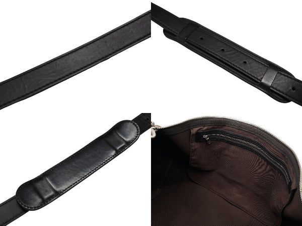 LOUIS VUITTON ルイヴィトン ボストン バッグ キーポル バンドリエール 45 チャップマン ブラザーズ ダミエ キャンバス ブラウン N42700 PVC レザー シルバー金具 美品 中古 4b007725
