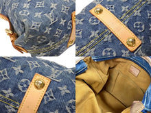 Load image into Gallery viewer, LOUIS VUITTON ルイヴィトン ネオカヴィMM ハンドバッグ M95349 2WAY モノグラム デニム ゴールド金具 美品 中古 4b007726