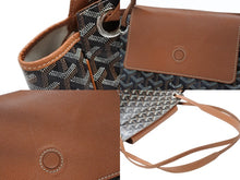 画像をギャラリービューアに読み込む, 極美品 GOYARD ゴヤール ルエットPM ショルダーバッグ 2WAYバッグ ブラック PVC レザー シルバー金具 中古 4b007729