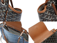 画像をギャラリービューアに読み込む, 極美品 GOYARD ゴヤール ルエットPM ショルダーバッグ 2WAYバッグ ブラック PVC レザー シルバー金具 中古 4b007729