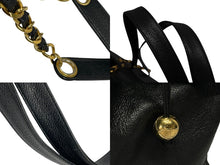 画像をギャラリービューアに読み込む, CHANEL シャネル スーパーモデル チェーン ショルダーバッグ ココマーク キャビアスキン ゴールド金具 ブラック 美品 中古 4b007741