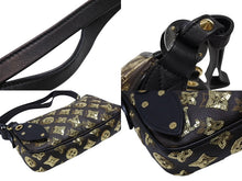 画像をギャラリービューアに読み込む, 極美品 LOUIS VUITTON ルイヴィトン ミニポシェットアクセソワール アクセサリーポーチ M60125 モノグラムエクリプス スパンコール 中古 4b007742