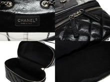 画像をギャラリービューアに読み込む, 極美品 CHANEL シャネル チェーンショルダーバッグ A57826 25番台 ココマーク キルティング カーフスキン PVC ブラック シルバー金具 中古 4b007743