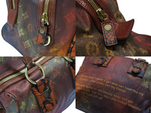 Load image into Gallery viewer, 極美品 LOUIS VUITTON ルイヴィトン モノグラム リチャードプリンス ジョークス マンクレイジー ハンドバッグ M95737 ルージュ ゴールド金具 中古 4b007746