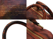 Load image into Gallery viewer, 極美品 LOUIS VUITTON ルイヴィトン モノグラム リチャードプリンス ジョークス マンクレイジー ハンドバッグ M95737 ルージュ ゴールド金具 中古 4b007746