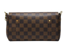 画像をギャラリービューアに読み込む, 極美品 LOUIS VUITTON ルイヴィトン ショルダーバッグ フェイボリットPM ダミエキャンバス N41276 ブラウン 中古 4b007747