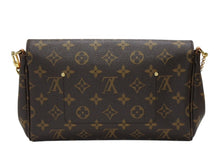 画像をギャラリービューアに読み込む, 極美品 LOUIS VUITTON ルイヴィトン モノグラム フェイボリットMM ショルダーバッグ M40718 ブラウン ゴールド金具 中古 4b007748
