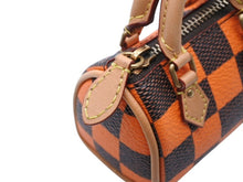 画像をギャラリービューアに読み込む, 新品未使用 LOUIS VUITTON ルイヴィトン ポーチ ダミエ ポップ ミニ スピーディ チャーム R94096 サンプル品 オレンジ 中古 4b007755