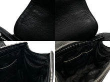 画像をギャラリービューアに読み込む, 極美品 CHROME HEARTS クロムハーツ ドッグアダムス BSフレア 2WAYバッグ ダガージップ レザー シルバ−925 ブラック 中古 4b007756