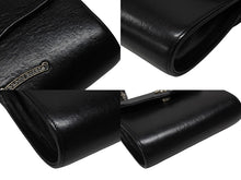 画像をギャラリービューアに読み込む, 極美品 CHROME HEARTS クロムハーツ ドッグアダムス BSフレア 2WAYバッグ ダガージップ レザー シルバ−925 ブラック 中古 4b007756
