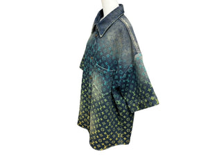 極美品 LOUIS VUITTON ルイヴィトン レインボーモノグラム デニム