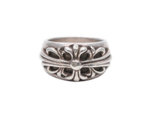 画像をギャラリービューアに読み込む, CHROME HEARTS クロムハーツ FLRL CRS フローラルクロス リング 指輪 重量約15.9g サイズ20号 1992/sterling刻印 美品 中古 4b007763