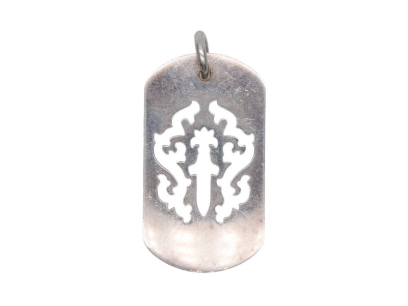 CHROME HEARTS クロムハーツ ヴィンダガー ドッグタグ ペンダント 重量約16.3g 1998/.925刻印 シルバー925 美品 中古 4b007764