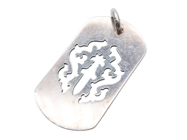CHROME HEARTS クロムハーツ ヴィンダガー ドッグタグ ペンダント 重量約16.3g 1998/.925刻印 シルバー925 美品 中古 4b007764