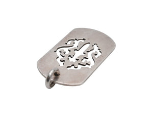 CHROME HEARTS クロムハーツ ヴィンダガー ドッグタグ ペンダント 重量約16.3g 1998/.925刻印 シルバー925 美品 中古 4b007764