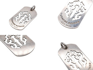CHROME HEARTS クロムハーツ ヴィンダガー ドッグタグ ペンダント 重量約16.3g 1998/.925刻印 シルバー925 美品 中古 4b007764
