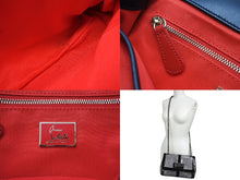 Load image into Gallery viewer, ChristianLouboutin クリスチャンルブタン スウィートチャリティスモールレディグリッター ショルダーバッグ パテント シルバー ブラック 美品 中古 4b007771