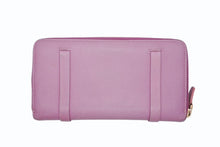 Load image into Gallery viewer, Luciano Valentino ルチアーノ バレンチノ 長財布 PR 5 523 PCL レザー パープル ゴールド金具 良品 中古 4b007779