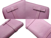 Load image into Gallery viewer, Luciano Valentino ルチアーノ バレンチノ 長財布 PR 5 523 PCL レザー パープル ゴールド金具 良品 中古 4b007779