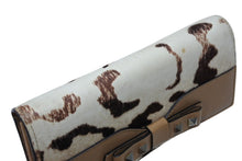 画像をギャラリービューアに読み込む, VALENTINO ヴァレンティノ 二つ折り長財布 PR 07 752GIB ハラコ レザー クリーム ベージュ ゴールド金具 美品 中古 4b007781