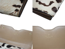 画像をギャラリービューアに読み込む, VALENTINO ヴァレンティノ 二つ折り長財布 PR 07 752GIB ハラコ レザー クリーム ベージュ ゴールド金具 美品 中古 4b007781