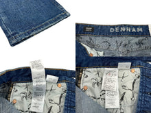 Load image into Gallery viewer, 新品 未使用 DENHAM デンハム SHANK PANTS デニム スキニーパンツ コットン ポリウレタン サイズW28×L32 中古 4b007794