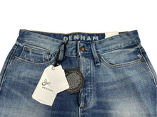 Load image into Gallery viewer, 新品 未使用 DENHAM デンハム SHANK PANTS デニム スキニーパンツ コットン ポリウレタン サイズW28×L32 中古 4b007794