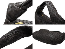 画像をギャラリービューアに読み込む, 新品同様 BOTTEGAVENETA ボッテガヴェネタ ジョディ ハンドバッグ イントレチャート ラムスキン レザー 76928 YCPPI ブラウン 中古 4b007803