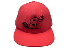 画像をギャラリービューアに読み込む, SLOWBUCKS スロウバックス ベースボール キャップ ポリエステル ワッペン 刺繍デザイン 美品 中古 4b007804