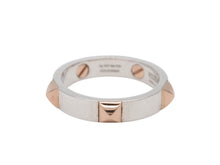 画像をギャラリービューアに読み込む, 極美品 HERMES エルメス クルー ドゥ H 5クルー リング 指輪 H123646B 重量約5.0g サイズ55 14.5号 シルバー925 ピンクゴールド750 中古 4b007807