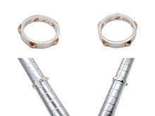 画像をギャラリービューアに読み込む, 極美品 HERMES エルメス クルー ドゥ H 5クルー リング 指輪 H123646B 重量約5.0g サイズ55 14.5号 シルバー925 ピンクゴールド750 中古 4b007807