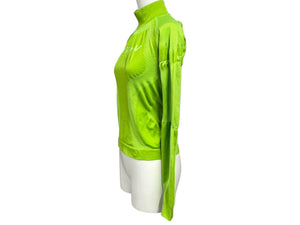 MISBHV x KITH ミスビヘイブ The Classic Active Top ロンT グリーン サイズXS/S ポリエステル 美品 中古 4b011069