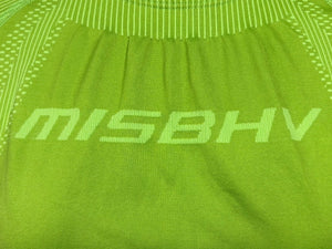 MISBHV x KITH ミスビヘイブ The Classic Active Top ロンT グリーン サイズXS/S ポリエステル 美品 中古 4b011069