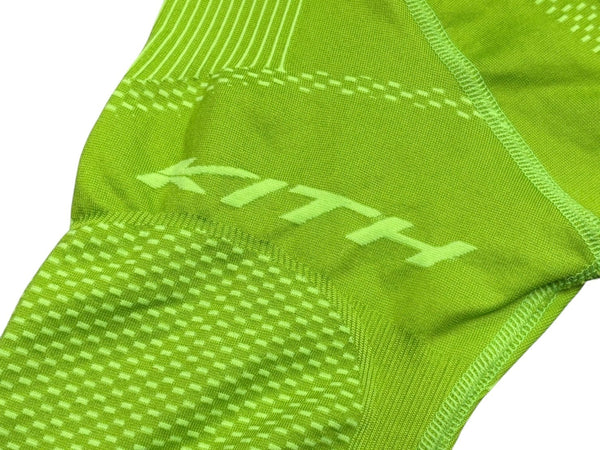 MISBHV x KITH ミスビヘイブ The Classic Active Top ロンT グリーン サイズXS/S ポリエステル 美品 中古 4b011069