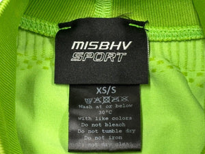 MISBHV x KITH ミスビヘイブ The Classic Active Top ロンT グリーン サイズXS/S ポリエステル 美品 中古 4b011069