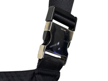 Load image into Gallery viewer, 極美品 PRADA プラダ トライアングルロゴ オーバーオール つなぎ リナイロン ポリアミド ブラック シルバー金具 ブラック サイズ52 中古 4b007843