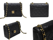 画像をギャラリービューアに読み込む, 極美品 CHANEL シャネル ミニマトラッセ 17 Sフラップ Sチェーンショルダーバッグ A1900 0番台 ココマーク ラムスキン 中古 4b007874
