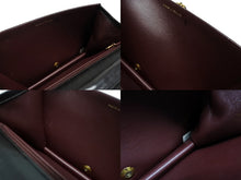 画像をギャラリービューアに読み込む, CHANEL シャネル マトラッセ プッシュロック ショルダーバッグ 5番台 ラムスキン ブラック ゴールド金具 美品 中古 4b007875