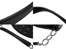 画像をギャラリービューアに読み込む, 極美品 Christian Dior クリスチャンディオール カナ―ジュ ショルダーバッグ ブラック ラムスキン シルバー金具 中古 4b007876