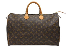 Load image into Gallery viewer, LOUIS VUITTON ルイヴィトン スピーディ40 ハンドバッグ ボストンバッグ M41106 ブラウン ゴールド金具 美品 中古 4b007878