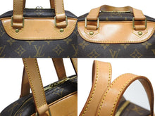 画像をギャラリービューアに読み込む, LOUIS VUITTON ルイヴィトン モノグラム エクスキュルシオン シューズバッグ M41450 ブラウン ゴールド金具 美品 中古 4b007879