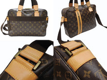 Load image into Gallery viewer, LOUIS VUITTON ルイヴィトン モノグラム サック ボスフォール 2WAY ハンドバッグ ショルダーバッグ M40043 ブラウン 美品 中古 4b007880