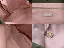 画像をギャラリービューアに読み込む, 極美品 CHANEL シャネル クルーズライン LA HABANA ハバナ チェーンワンショルダーバッグ A93674 23番台 スパンコール カーキ 中古 4b007881