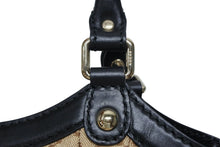 画像をギャラリービューアに読み込む, 極美品 GUCCI グッチ ハンドバッグ トートバッグ ディアマンテ スーキー ベージュ キャンバス 211944 シルバー金具 中古 4b007883