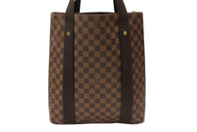 画像をギャラリービューアに読み込む, 極美品 LOUIS VUITTON ルイヴィトン カバボブール トートバッグ N52006 スペイン製 ダミエ ブラウン ゴールド金具 中古 4b007890