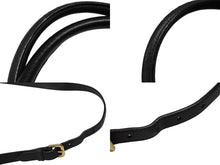 画像をギャラリービューアに読み込む, PRADA プラダ ギャザー 2WAYバッグ ハンドバッグ ショルダーバッグ カーフレザー ブラック ゴールド金具 美品 中古 4b007894