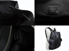 画像をギャラリービューアに読み込む, LOUIS VUITTON ルイヴィトン リュック デイパック クリストファー MM ダミエグラフィット N41379 シルバー金具 美品 中古 4b007896